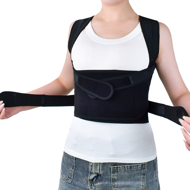 Adjustable straps and secure fit of medical+all professional back support brace