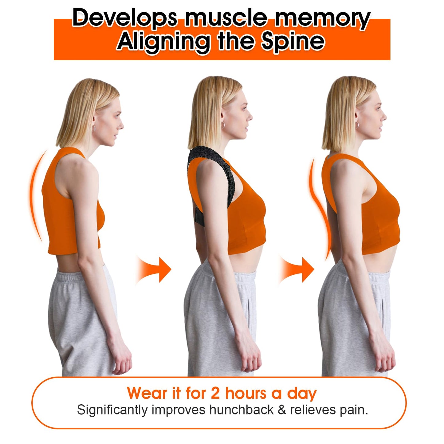 medical+all posture brace HOW TO USED