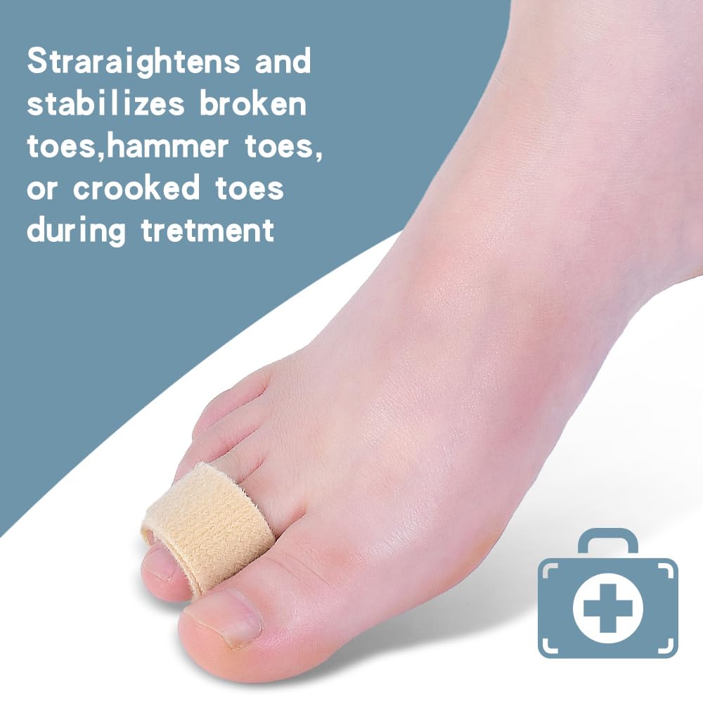 Breathable toe separator for bunion pain relief, color white