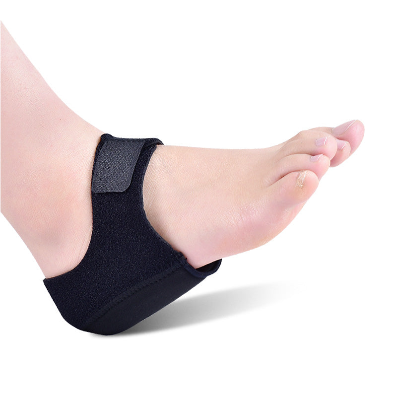 Heel pain relief sleeve with gel pad,