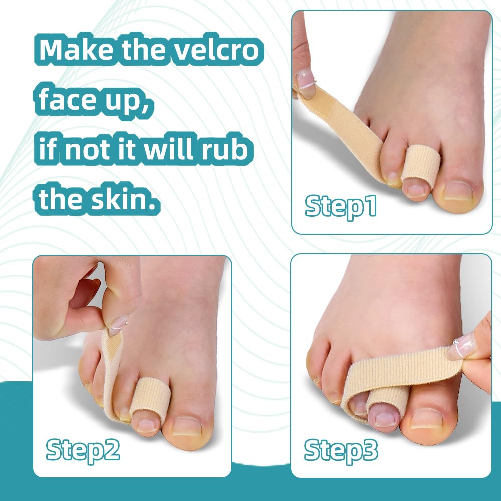 medical+all Bunion Corrector & Toe Separator C13B, Breathable Nylon Brace for Hallux Valgus Pain Relief (Skin Tone, One Size)