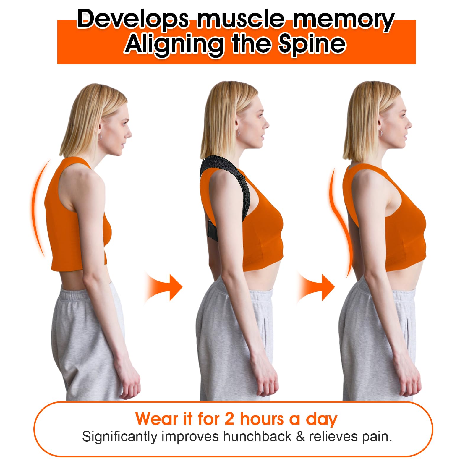  medical+all posture brace HOW TO USED