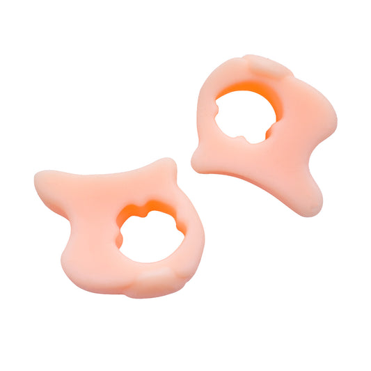 Bunion pain relief splint in skin tone being worn