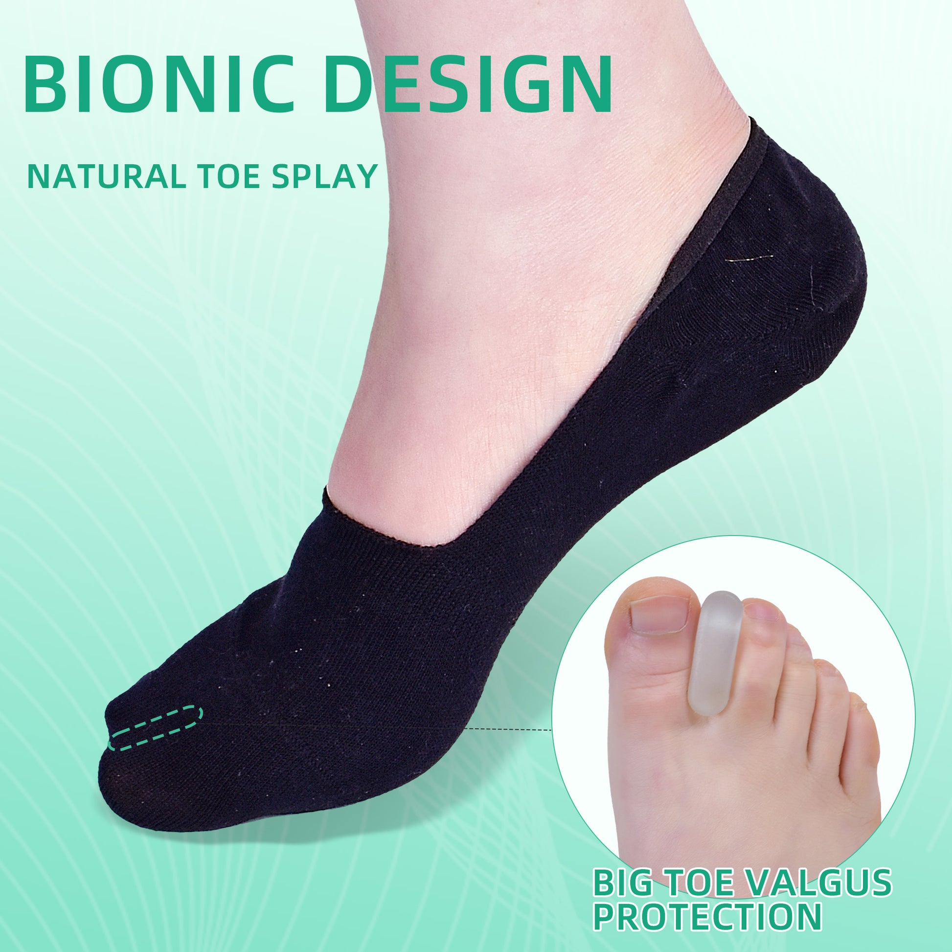 Medical+All bunion support socks for men and women