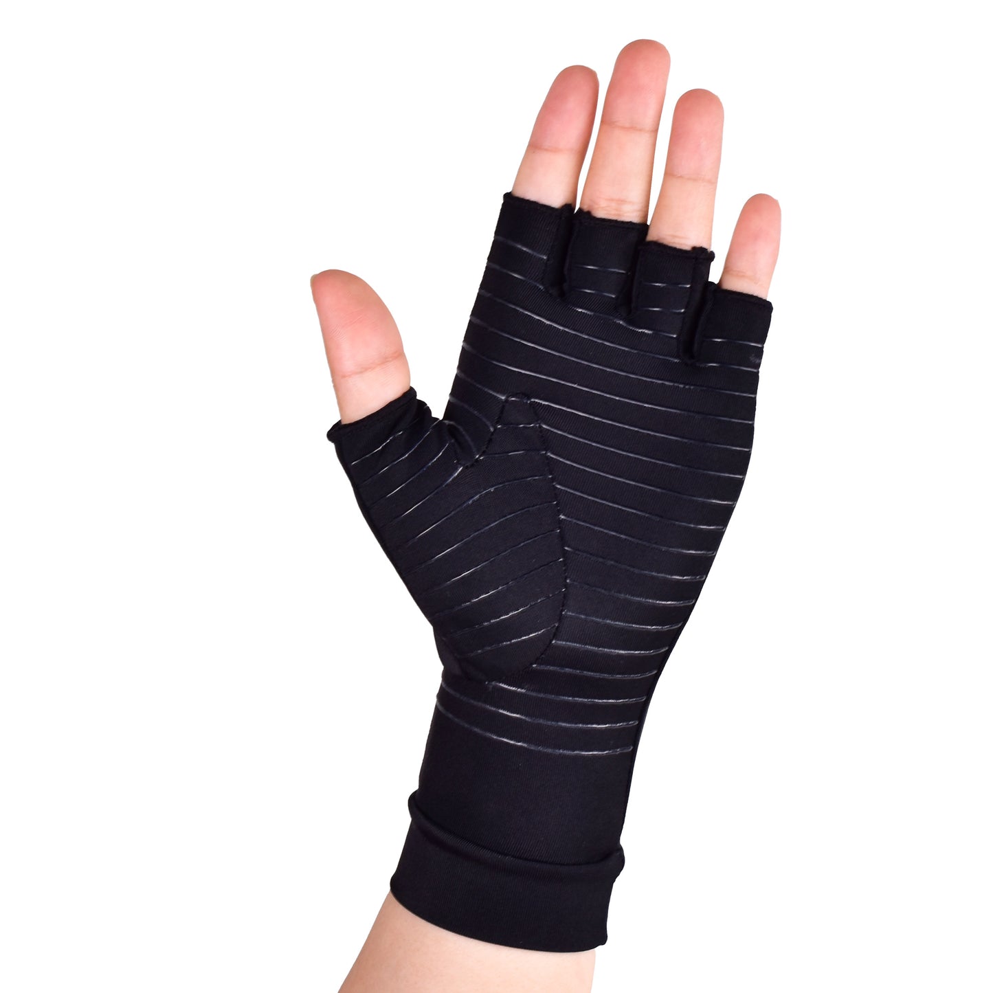 Medical+All compression gloves for men and women on hands