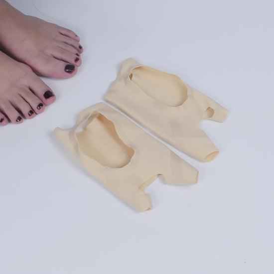 Nylon Spandex toe sleeve for bunion relief