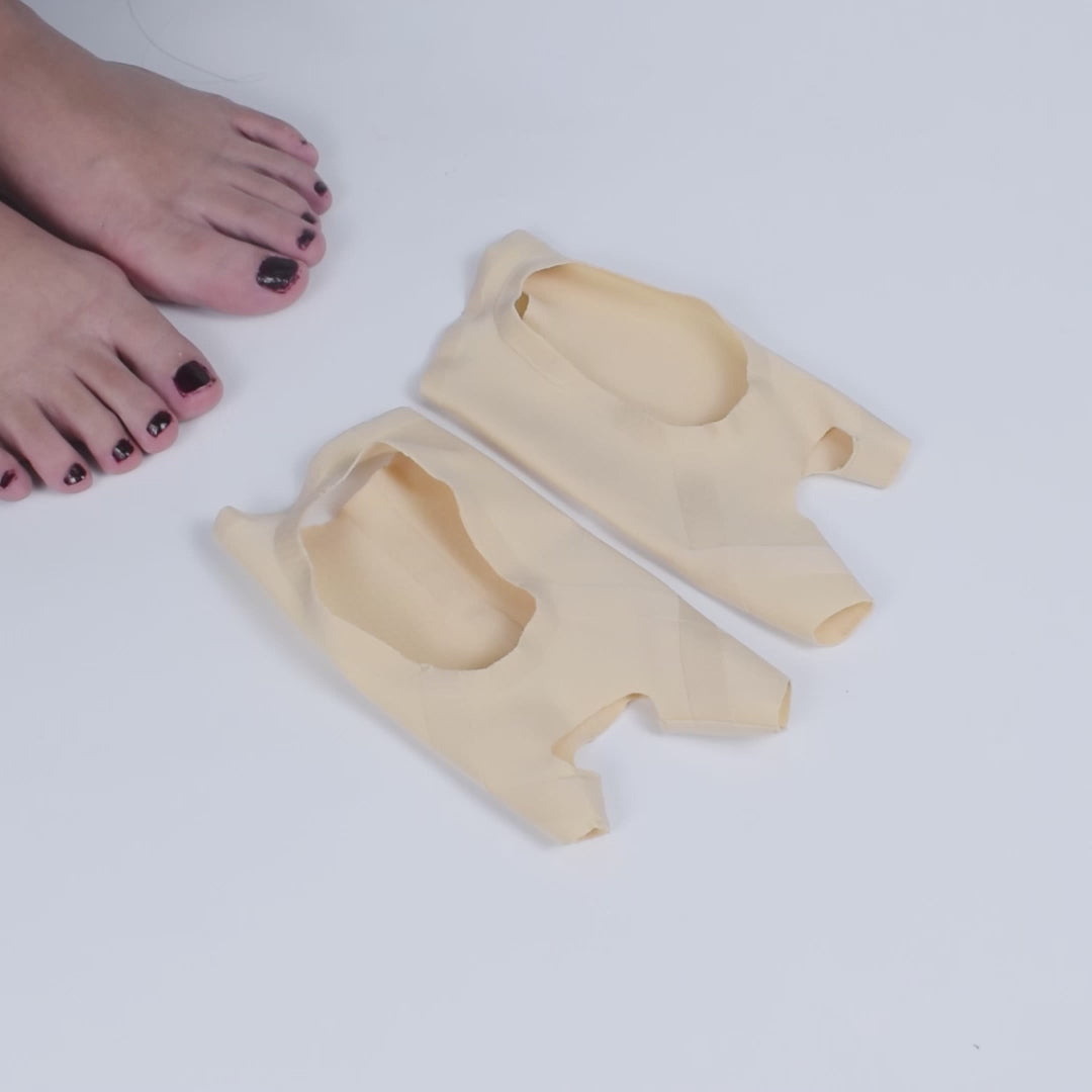 Nylon Spandex toe sleeve for bunion relief